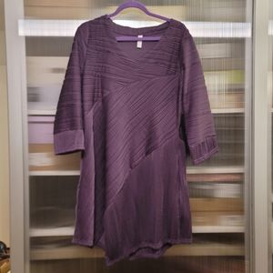 Purple Dress/Tunic with Pockets